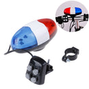 1pc Bicycle Bell 4 Tone Bicycle Horn Handlebar Bike  Light Electronic Siren J Nw