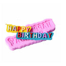 Happy Birthday Silicone Fondant Cake Chocolate Candy Mold Baking Moulds D N Gw