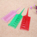 Salon Professional Fish Bone Shape Hair Comb Hair Dyeing Sectioning Comb