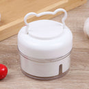 Garlic Press Ginger Grinding Vegetable Cutter Onion Mincer Kitchen With handFT