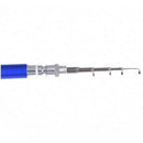 Mini Pocket Aluminum Alloy Fishing Fish Travel Pen Shape Rod Pole Blue