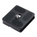 PU-40 Quick Release Plate J1 N1 Tripod Ball Head Arca Swiss w/ 1/4 inch S A