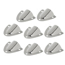 Qty(8x) Marine Clam Shell Vent Stainless Steel Polish Electrical Vent Outlet