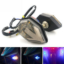 2pcs 12V  LED Arrow Indicator Turn Signal Light for Motorcyle Yellow Blue Li BX