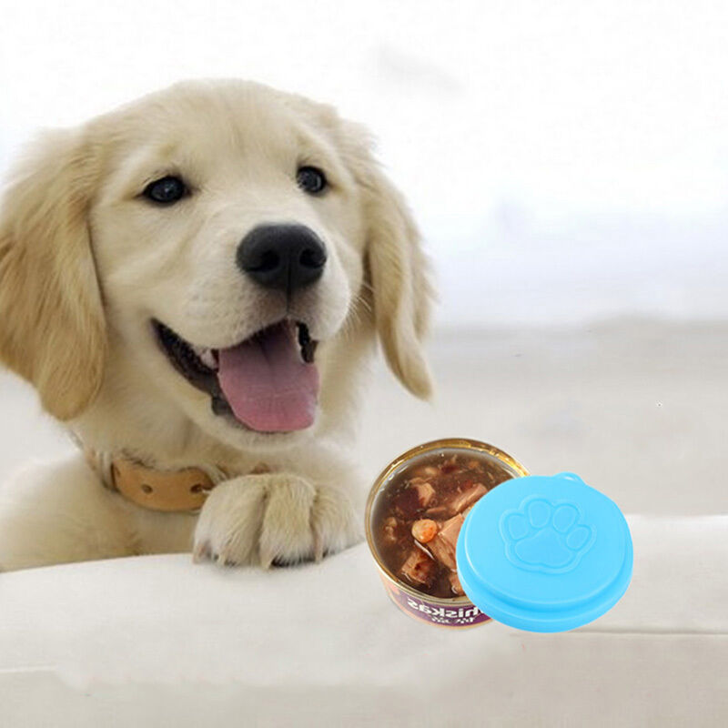 1 x Pet Food Can Cover Lid Cat Dog Tin Plastic Reusable Storage Cap NEW 88mm-NEW