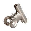 10 Pcs Paper Ticket File Stainless Steel Springy Binder Clips S5Z1