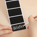 300Pcs/Roll Waterproof Chalkboard Stickers Kitchen Bottle Label Blackboard L Gw