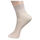 6 Pairs Sexy Ultra-thin Elastic Silky Short Silk Stockings Women Ankle Sock