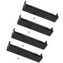 4x Hard Drive Caddy Bezel Mounting Bracket Sheet w/ Screws for DELL E6510