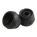 2pcs Black Rubber Front Suspension Top Strut Mounts for VW Golf