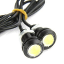 1X White 12V 3W Eagle Eye LED Daytime Running DRL Backup Light Cars Auto Lamp