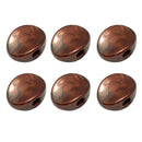 Pack of 6 Universal Guitar Tuner Machine Head Oval Buttons Tuning Key