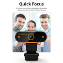 Online Meeting Teaching Noise Reduction Microphone Webcam 1080P USB Web Camera