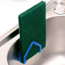 1x Kitchen Gadget Decor Sponge Holder Suction Cup Sink Holder Portable Wall Clip