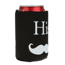 1 Set Wedding Engagement Beer Bottle Tin Can Cooler His & Her Cup Sleeve Holder