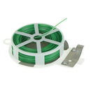 Sturdy Garden 30m Twist Tie Wire Cable Reel With Cutter Cable Tie Plant BushJC.