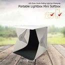 Portable LED Photography Studio Lightbox 20cm Mini Photo Softbox for DSLR