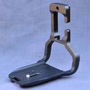 Metal L-Shaped Vertical Shoot Quick Release Plate/Camera Bracket Holder Gri