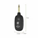 Guitar WIRELESS System Transmitter Receiver rechargeable BASS UHF Rechargeable