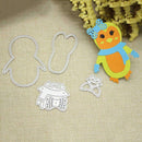 Girl Penguin Cutting Die Stencil DIY Scrapbooking Paper Card Album Craft