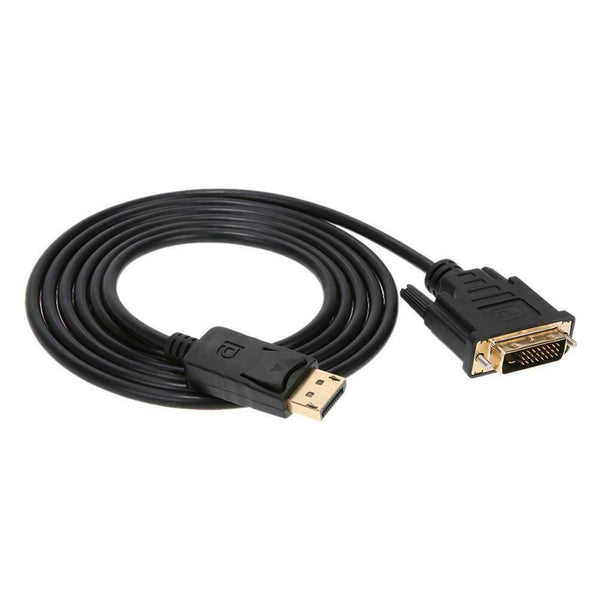 1.8m Thunderbolt 1080P Supported  DisplayPort to DVI Adapter Cable A#S