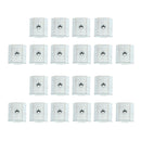 20pcs M4 Steel Metric Profile Thread T-slot Sliding Block Slot Nuts 7.8mm