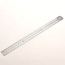 30cm Stainless Metal Ruler Metric Rule  Precision Double Sided Measuring Tool Gr