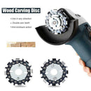 2.5" 8 Tooth AngleGrinder Disc Tooth Chain Saw Carving Best Culpting Tool T6M9