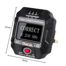 EU Automatic Electric Circuit Polarity Voltage Detector LCD Socket Outlet Tester