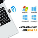 USB BT 5.0 Dongle Adapter Wireless Bluetooth Audio Receiver Transmitter for PC