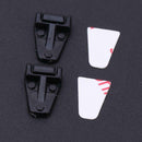 1Set TRX4 Black Plastic Intake Grille Cover & Engine Cover Hinge for 1/10 R