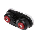 Aluminium Black Nylon Clip Cord Lock Cam Cleat Sailboat Kayak Dinghy Accessory