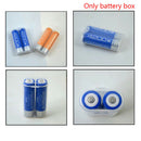 Waterproof Clear Holder Storage Box Plastic Safety Case For 2 Sections 18650 Nw
