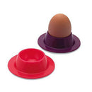Set of 4 silicone egg cups colors works kitchen silicone eggcup Random colo O9M9