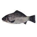 Creative Unisex Fish Shape Pencil Case Zipper Large Capacity Pen Bag Clutch