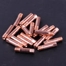 20pcs MB-15AK MIG/MAG Welding Torch Contact Tip M6 Copper Gas Nozzle 0.9 x 24mm