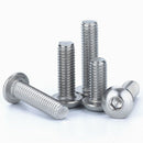 60Pcs M3 Button Head Screws Allen Socket Bolts Kit -A2 Stainless 3/4/5/6/8/10mm