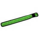 Nylon Fabric LED Wristband Lighting Slap Wrap Armband, Green