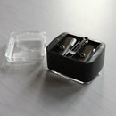 Precision Cosmetic Pencil Sharpener for Eyebrow Eyeliner 2 Holes OZ