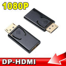 Display Port DP Male to HDMI Female Converter Cable Adapter For HDTV PC 1080p