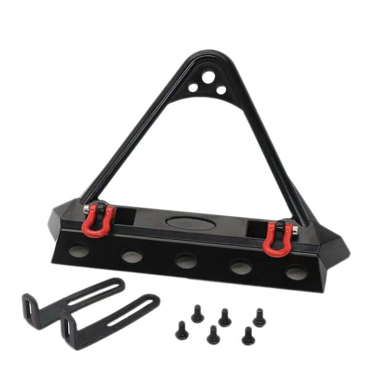 Metal Front Bumper Crawler Single Motor Winch for 1/10 RC Rock Car Axial SC W1D5