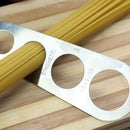 1PCS Easy Clearing Pasta Ruler Measuring Stainless Steel Measurer Cooking To Gw