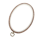 2pcs Plastic Embroidery Hoop Cross Stitch Oval Ring Sewing Frame DIY Crafts