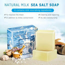 Sea Salt Soap Removal Pimple Pore Acne Treatment Goat Milk Soap Ew