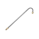 2pcs Water Washer Lance Spray Wand Angled Lance Extension Metal Pole 3600psi