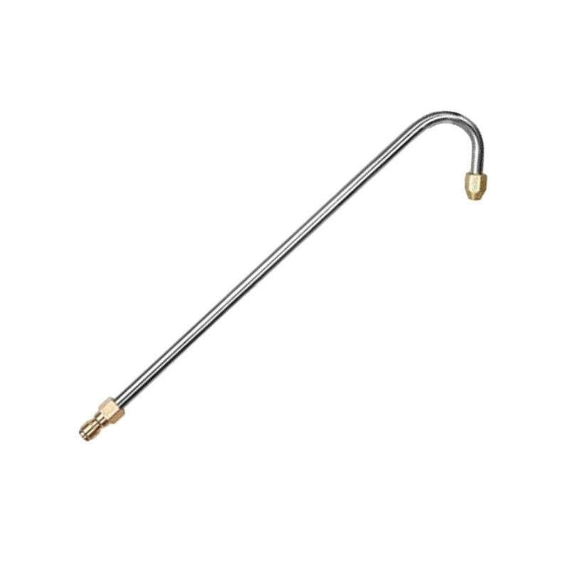 2pcs Water Washer Lance Spray Wand Angled Lance Extension Metal Pole 3600psi