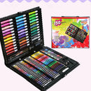 150Pcs/Set Drawing Tool Kit Box Painting Art Pencil Marker Watercolor Pen Crayon