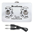 Rowin Beatloop Footswitch Dual Momentary External Guitar Pedal Foot Switch