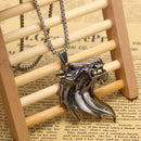 Fashion Men Dragon Head Pendant Stainless Steel Chain Necklace Jewelry Gifts OZ