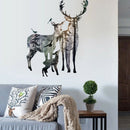 removable deer forest wall stickers decals art mural vinyl home room decor di FT